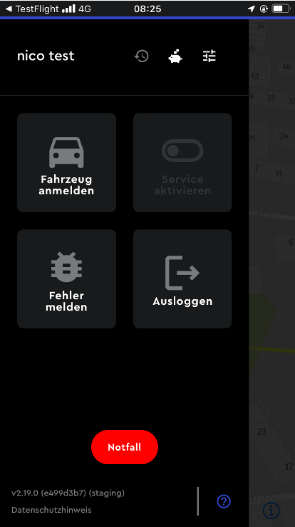 Menüverbesserungen Kacheln