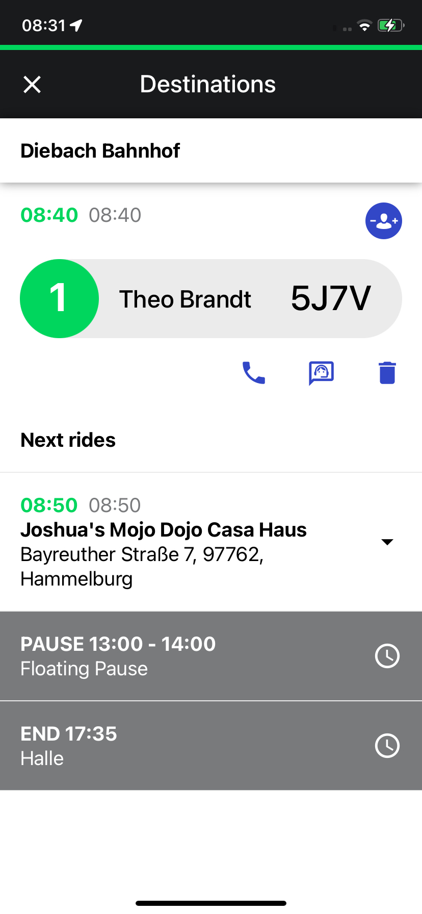 On time