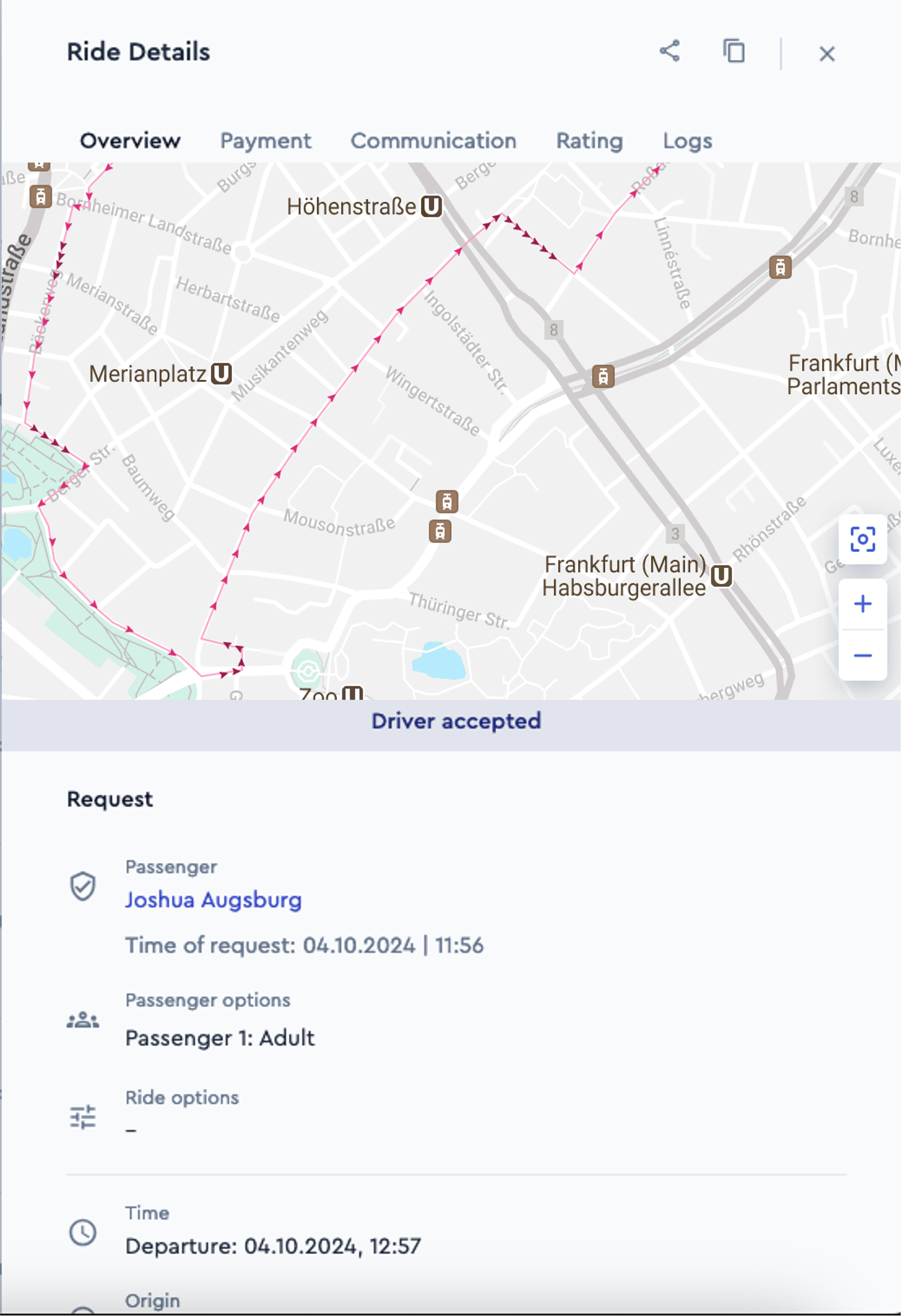 GPS Trace