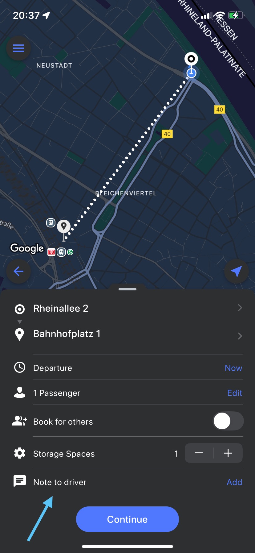 passenger-app